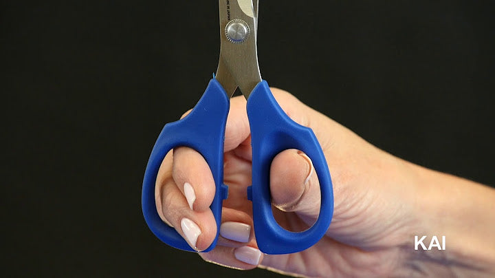KAI 5165 series scissors — official KAI video
