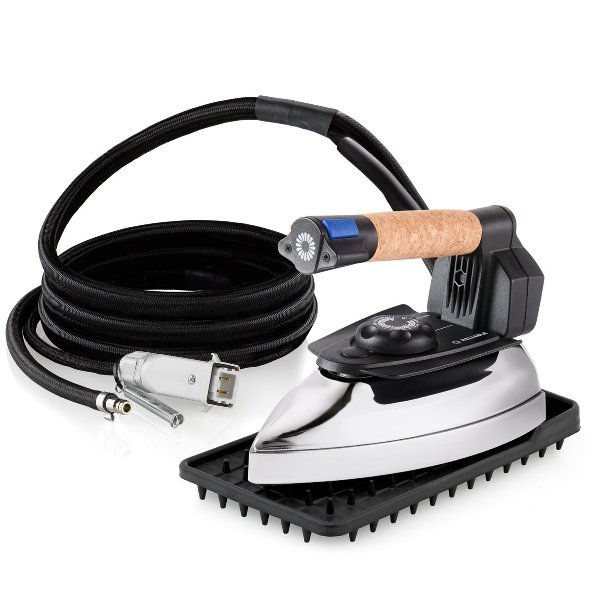 Reliable 4150IR professional steam iron with lifter-bracket configuration