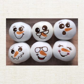 Embroidery Garden Snowman Snowballs Set 6 included in Snowball Bundle