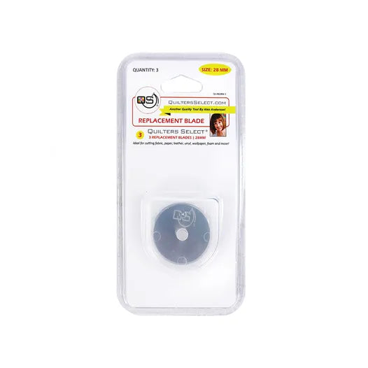 Quilters Select Rotary Blades, 28mm – 3 pack — manufacturer product view 1