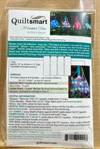 Quiltsmart Mondo Bag finished-project example; fabric not included