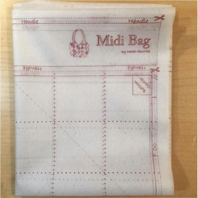 Quiltsmart Midi Bag Pattern & Printed Interfacing Pack — product view 4