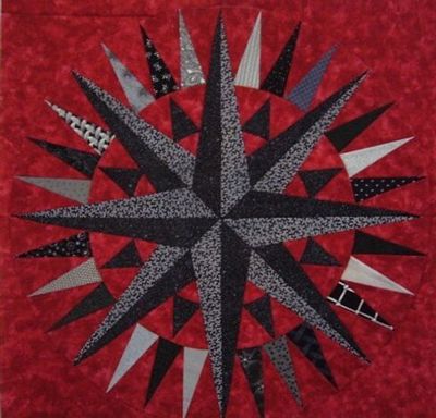 Quiltsmart Mini Mariner’s Compass Pattern & Interfacing Pack — product view 5