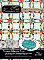 Quiltsmart Double Wedding Ring Classic Pattern & Interfacing Pack — product view 1