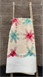 Quiltsmart Double Wedding Ring Classic Pattern & Interfacing Pack — product view 4