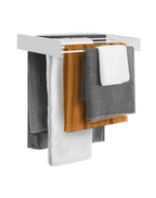 Iron-A-Way Wall Mounted Collapsible Drying Rack folded view