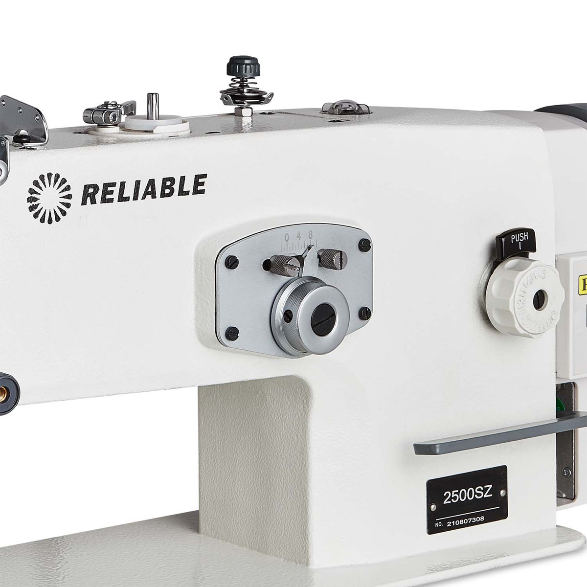 Reliable 2500SZ adjustable zig-zag stitch width dial