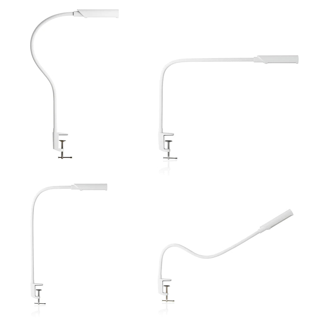 Reliable UberLight Flex 3100TL LED Task Light with Clamp, White — official image 2