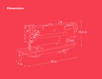 Reliable 5400SW machine dimensions