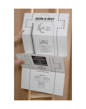 Iron-A-Way Rough-In Template