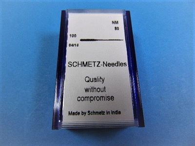 SCHMETZ Universal Sewing Machine Needles – Size 80, Box of 100 — product view 2
