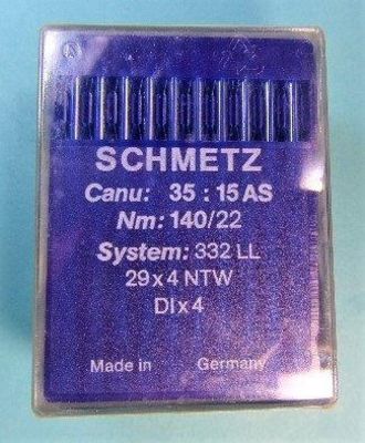 SCHMETZ 29x4 TW Needles, 22 — 10 Count — product view 1