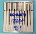 SCHMETZ DCx1F Flat Shank Needles, 75/11 — 10 Count — product view 1