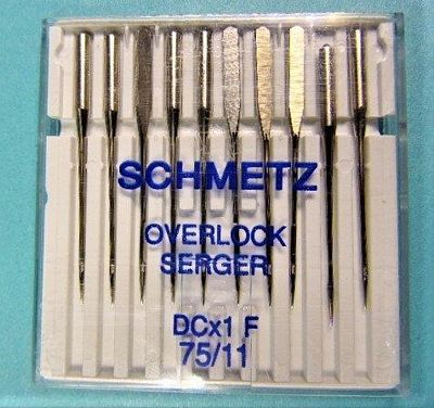 SCHMETZ DCx1F Flat Shank Needles, 75/11 — 10 Count — product view 1