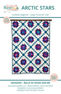 Seams Sew Me Arctic Stars PDF pattern cover