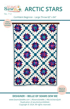 Seams Sew Me Arctic Stars PDF pattern cover