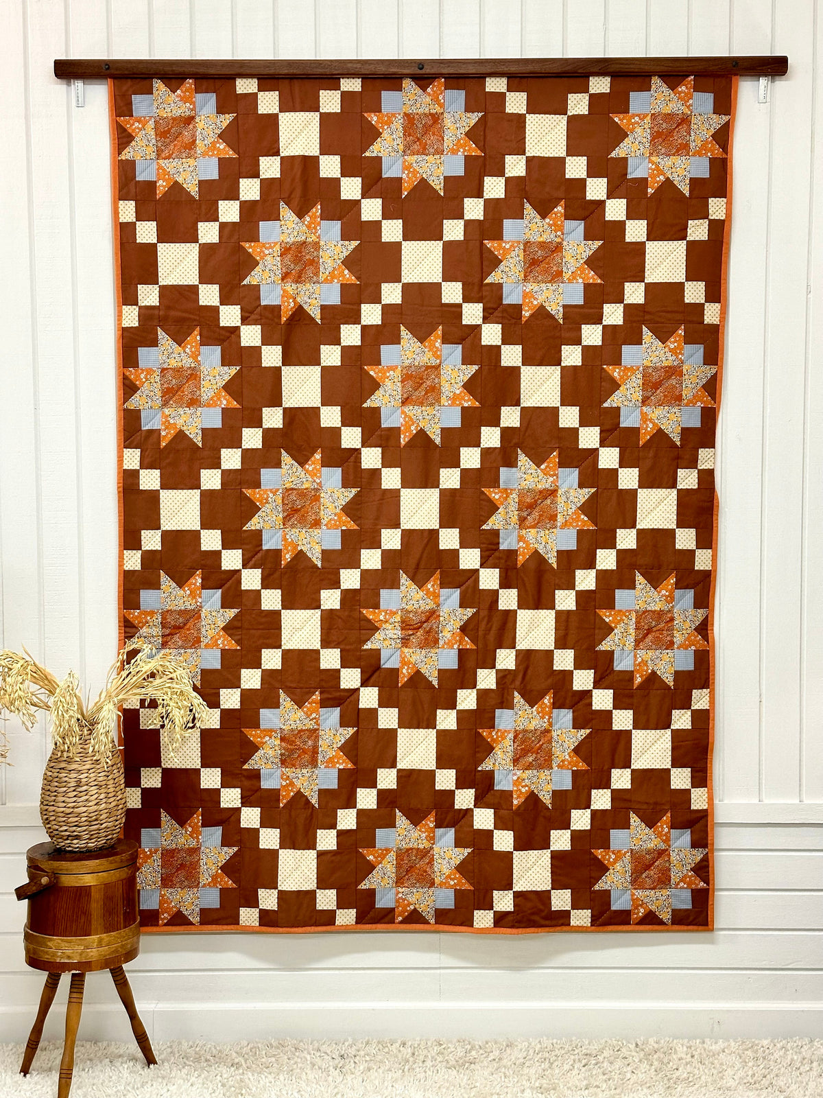Seams Sew Me Arctic Stars finished project, view 4