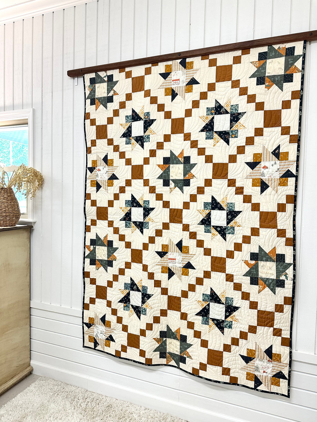 Seams Sew Me Arctic Stars finished project, view 6