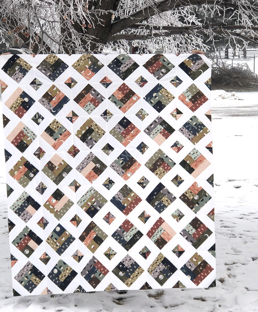 Seams Sew Me Dueling Diamonds finished project, view 10
