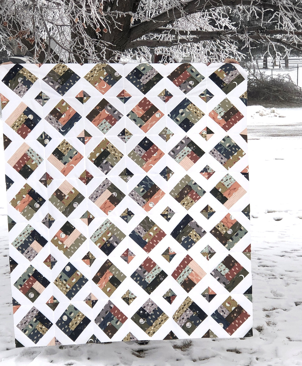 Seams Sew Me Dueling Diamonds finished project, view 10