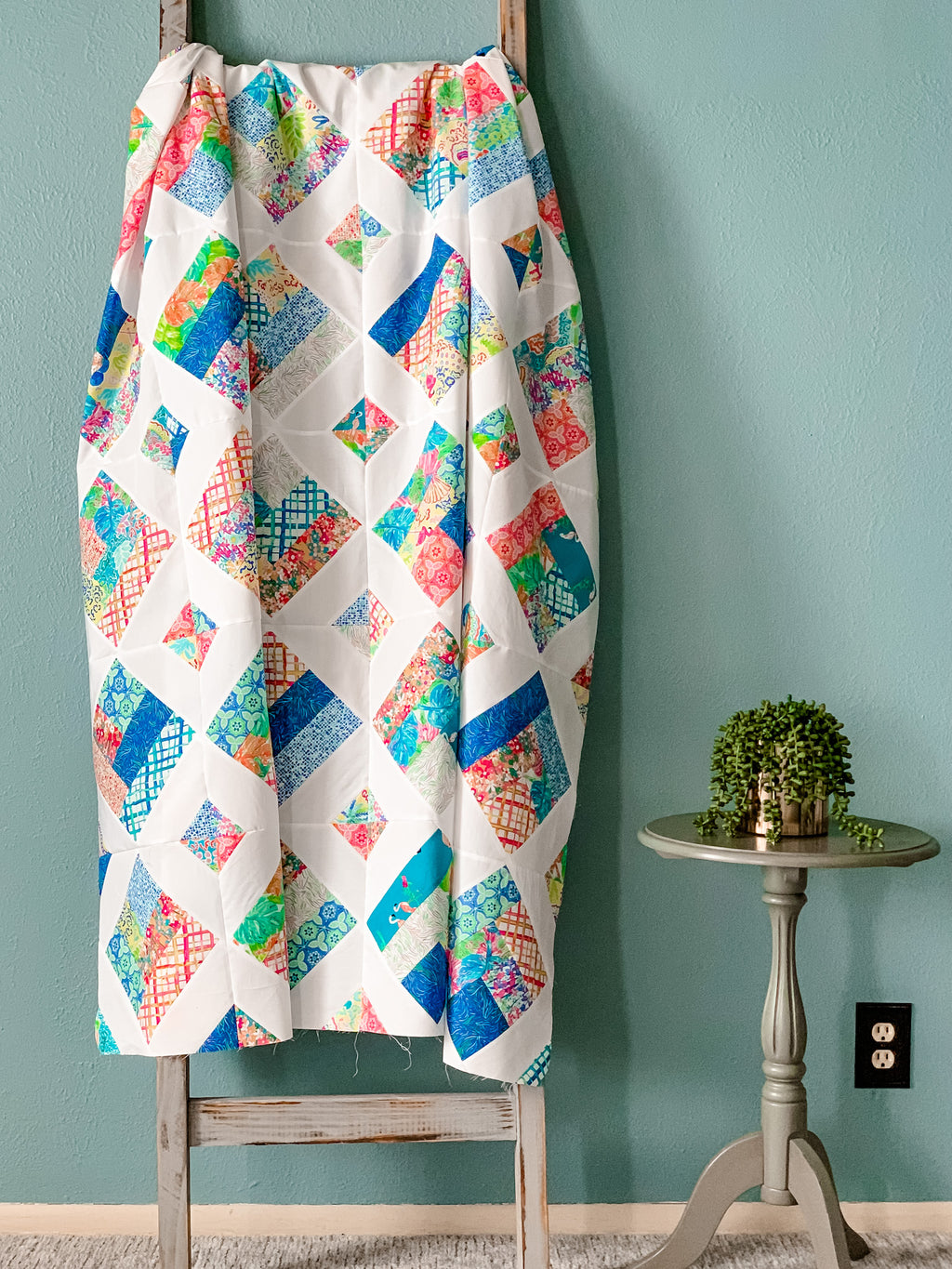 Seams Sew Me Dueling Diamonds finished project, view 14