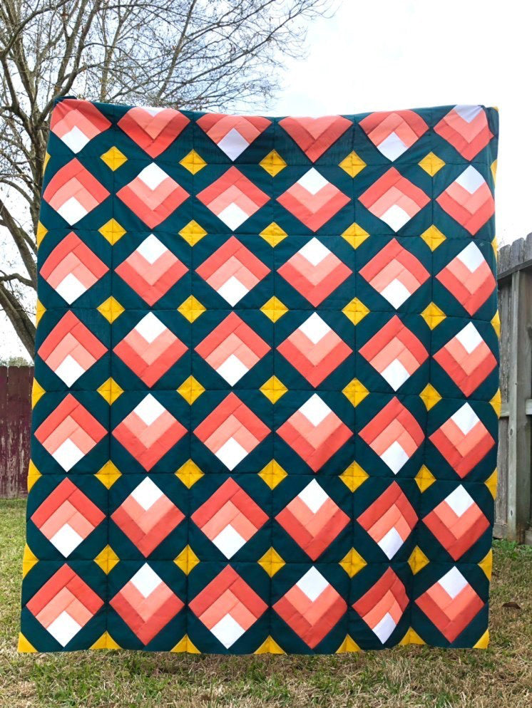 Seams Sew Me Dueling Diamonds finished project, view 5