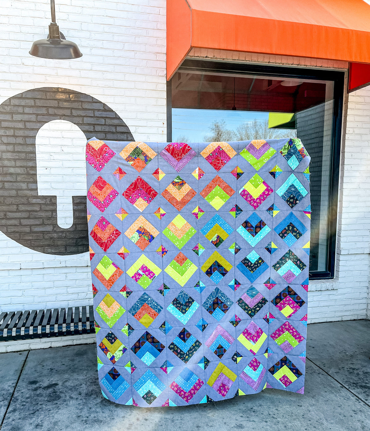 Seams Sew Me Dueling Diamonds finished project, view 7
