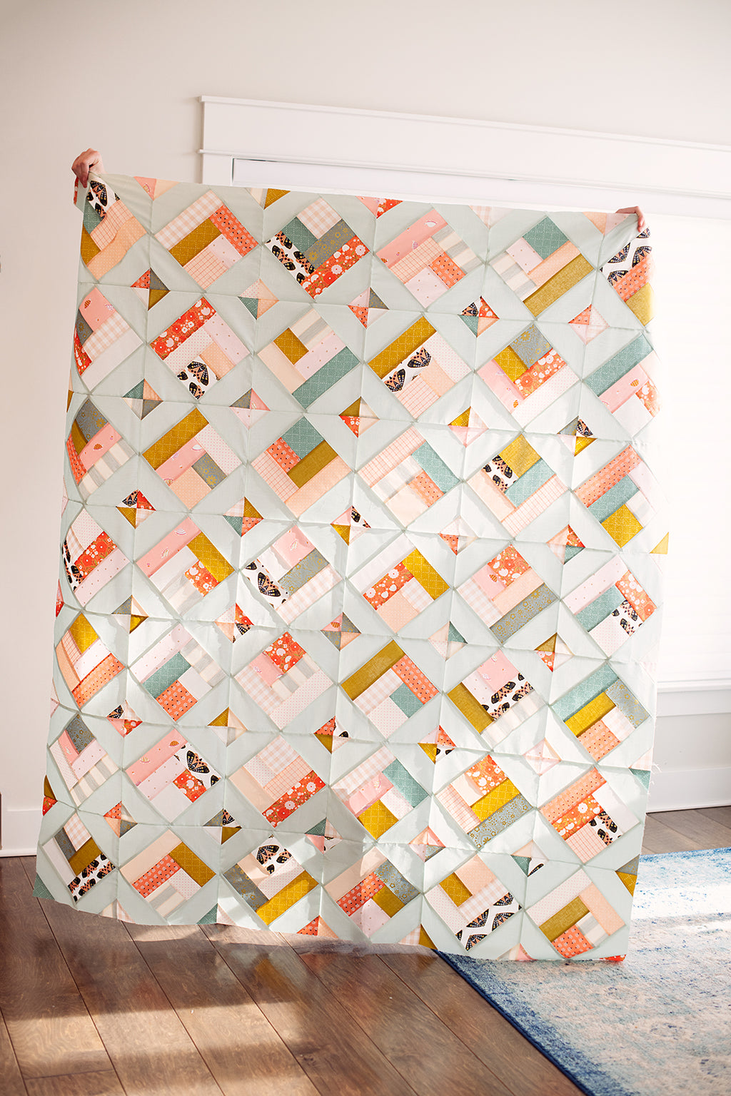 Seams Sew Me Dueling Diamonds finished project, view 9
