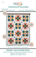 Seams Sew Me Friendship Blooms PDF quilt pattern cover