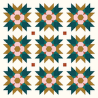 Seams Sew Me Friendship Blooms quilt design example 2