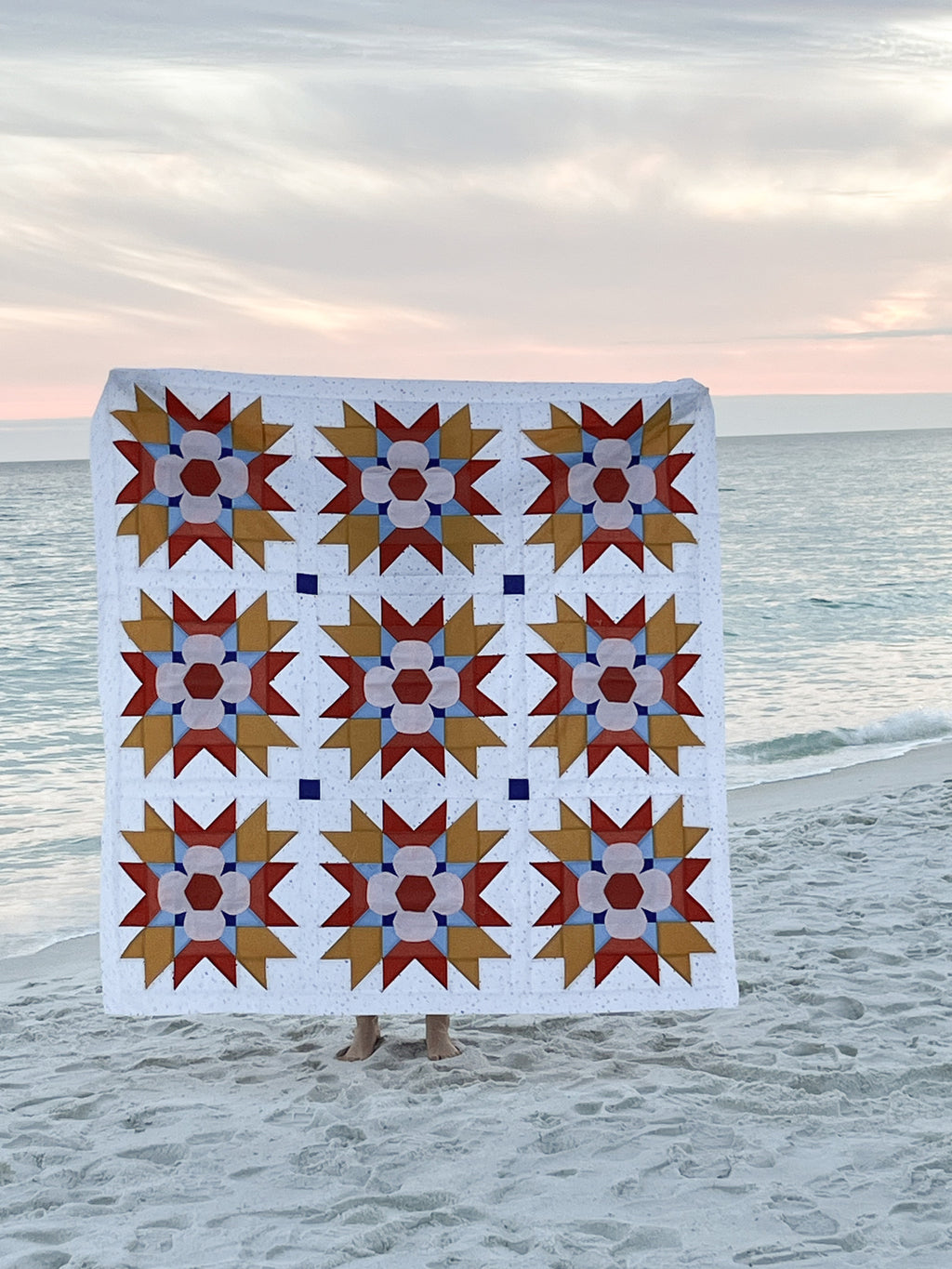 Seams Sew Me Friendship Blooms quilt example 5