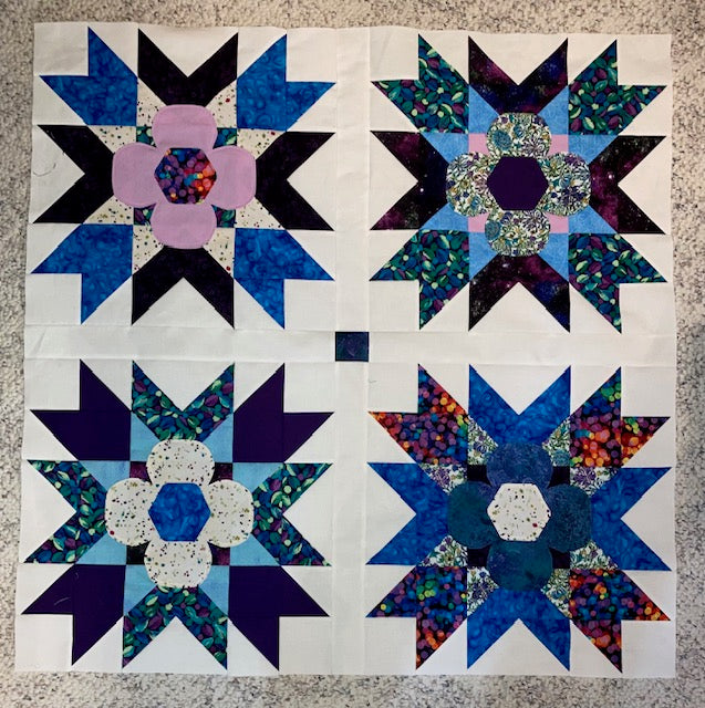 Seams Sew Me Friendship Blooms quilt example 8