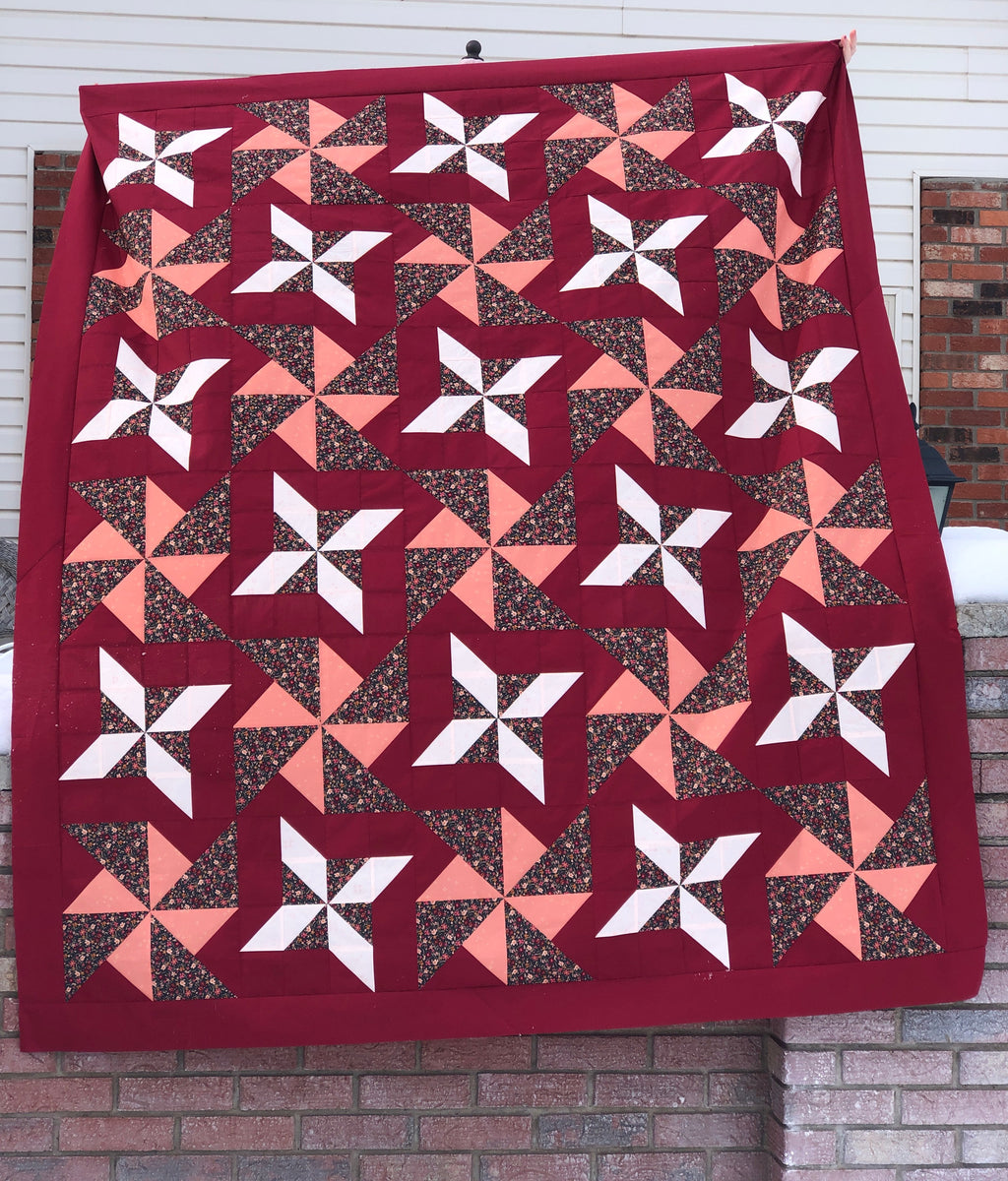 Seams Sew Me Lovely Pinwheels finished project, view 5