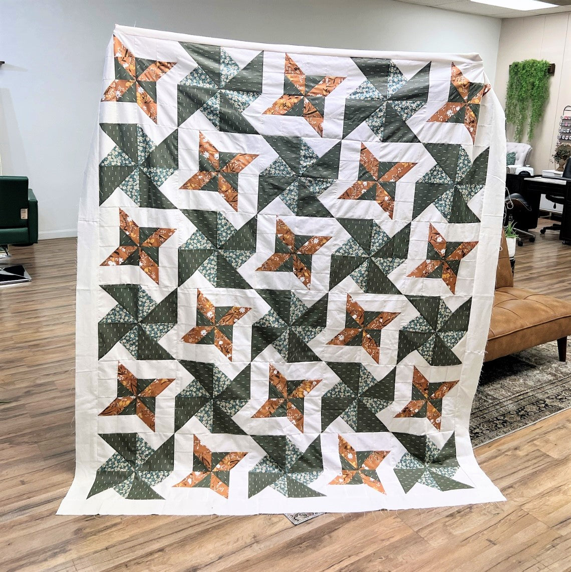 Seams Sew Me Lovely Pinwheels finished project, view 8