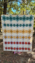 Montgomery Ribbon finished quilt example