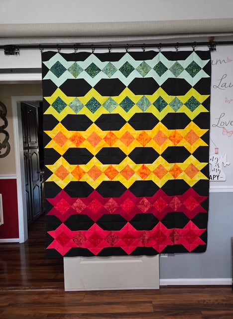 Montgomery Ribbon quilt color variation