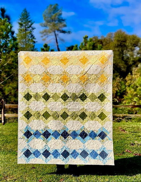 Montgomery Ribbon quilt detail example