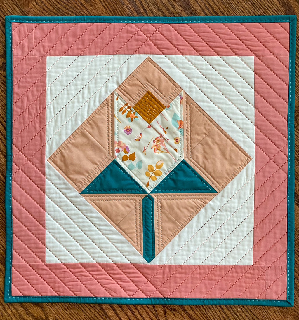 Seams Sew Me Pretty Tulip finished project, view 1