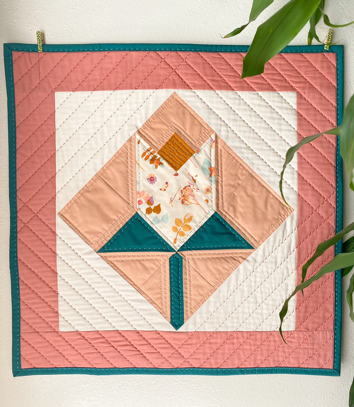 Seams Sew Me Pretty Tulip finished project, view 3