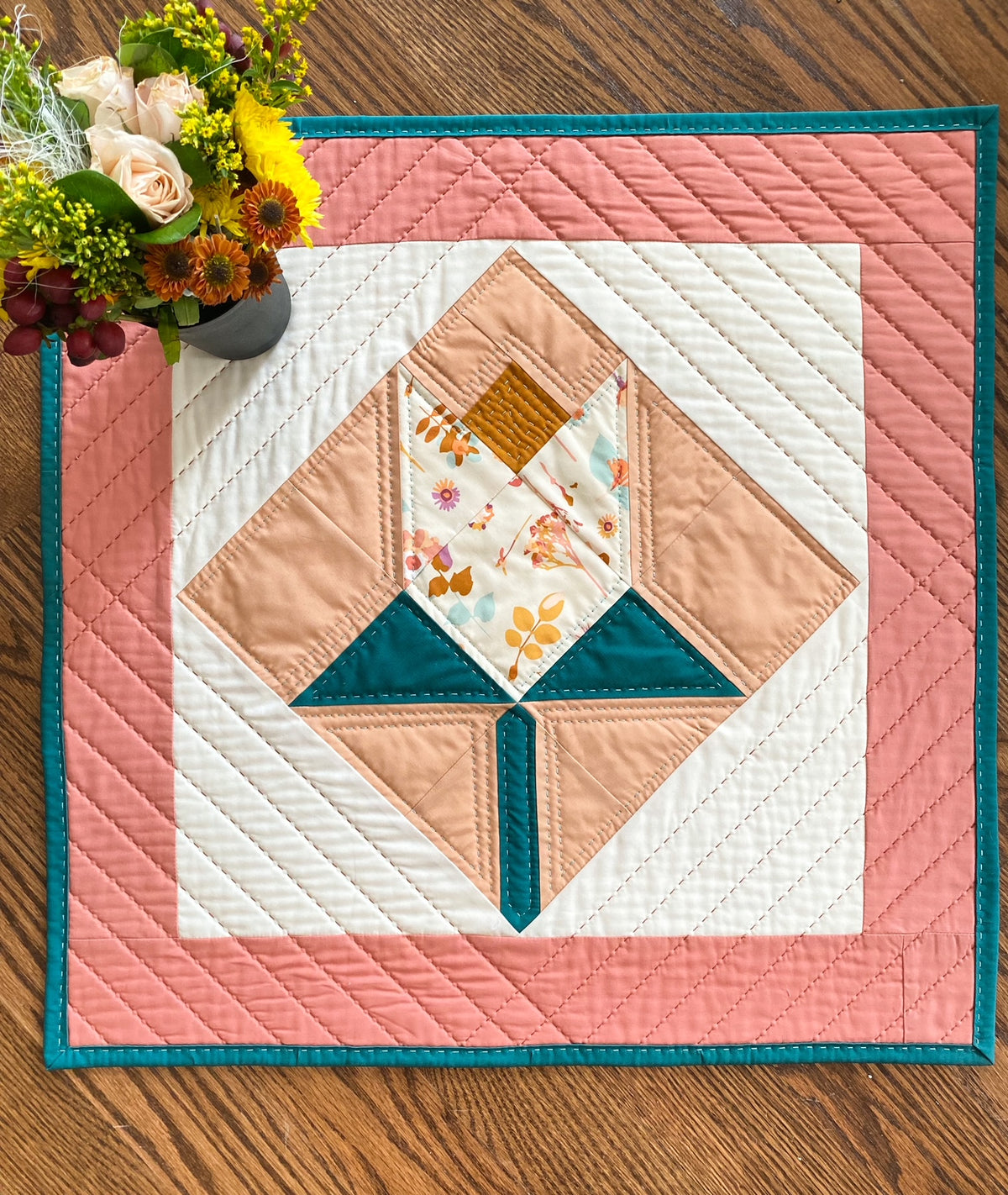 Seams Sew Me Pretty Tulip finished project, view 4