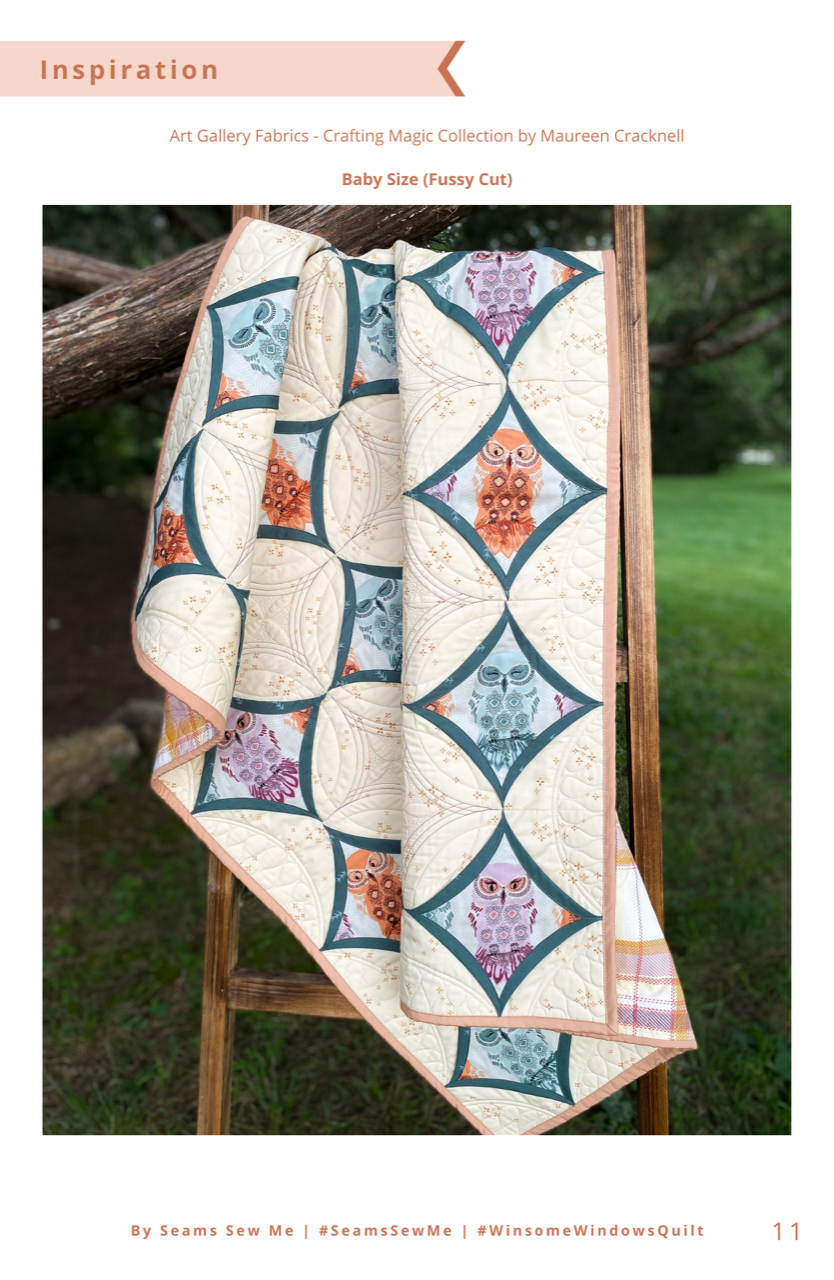 Seams Sew Me Winsome Windows finished project, view 4