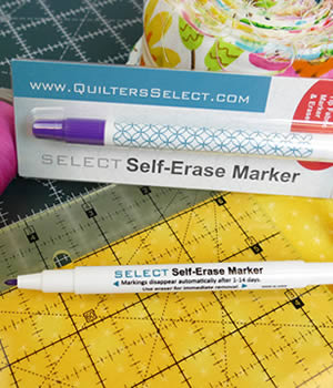 Quilters Select Self Erase Marker — manufacturer product view 1