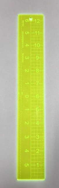 12.5″ CENTERING & BORDER RULER BY SEW BIZ