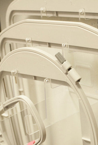 Sew Steady 4-Tier Hanging Acrylic Ruler & Hoop Organizer