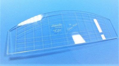 Sew Steady Westalee Ruler Foot with Arc Template — High Shank, 4.5 mm
