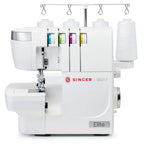 SINGER SE017 Elite overlock serger sewing machine front view showing compact design and professional 2-3-4 thread capability