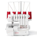 SINGER Professional 5 14T968DC serger sewing machine with 5-thread capability and coverstitch, front view on white background