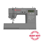 SINGER Heavy Duty 6700C sewing machine with metal frame construction and computerized stitch selection display