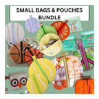 Embroidery Garden Small Bags and Pouches Bundle in-the-hoop embroidery designs