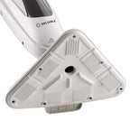 Steamboy Pro 300CU triangular base and microfiber pad attachment surface